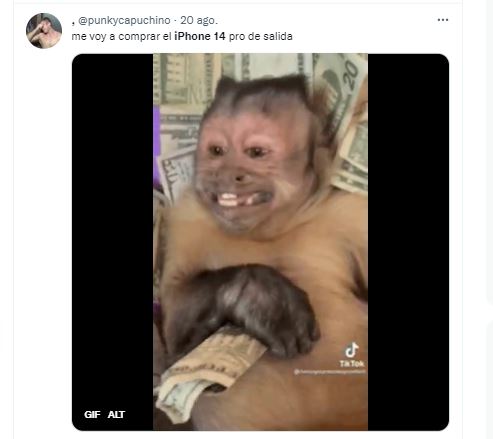 Usuarios en redes sociales reaccionaron al anuncio de la fecha de presentación del nuevo teléfono de Apple (Fotos: Captura de pantalla Twitter)