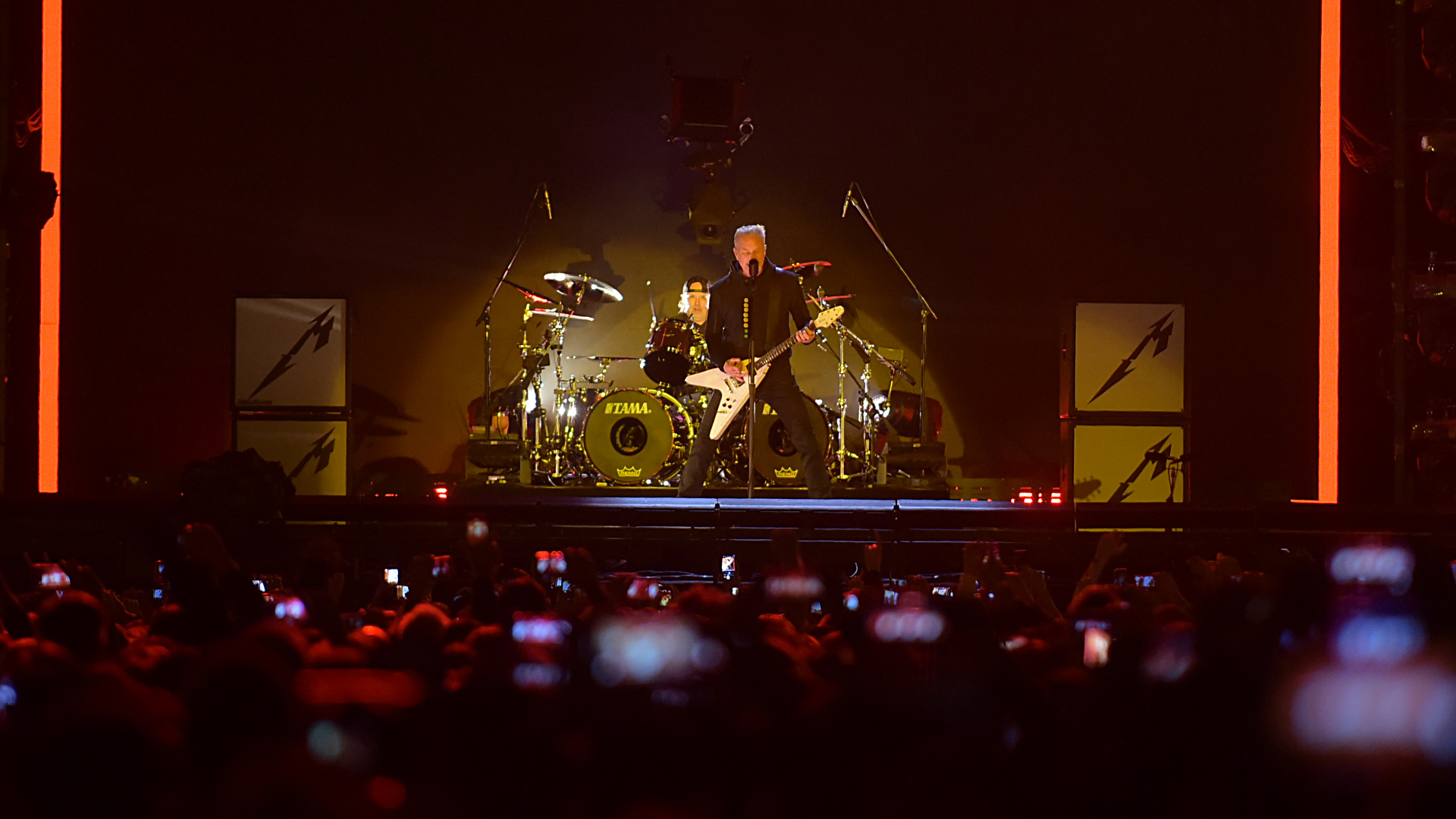 El show de Metallica también se pudo seguir a través de una transmisión por streaming