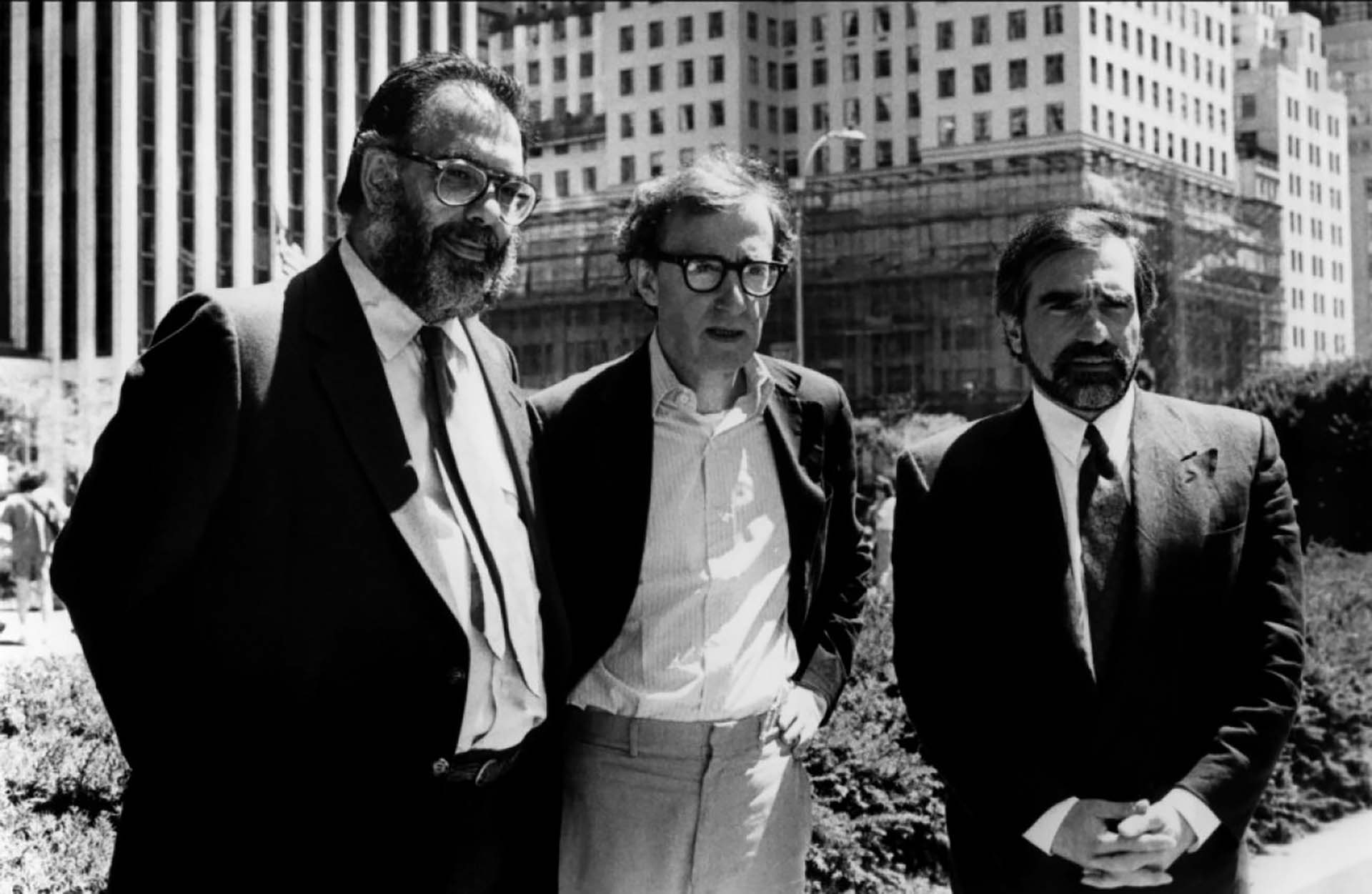 Scorsese, junto a Francis Coppola y Woody Allen: los tres dirigieron capítulos de "Historias de Nueva York"