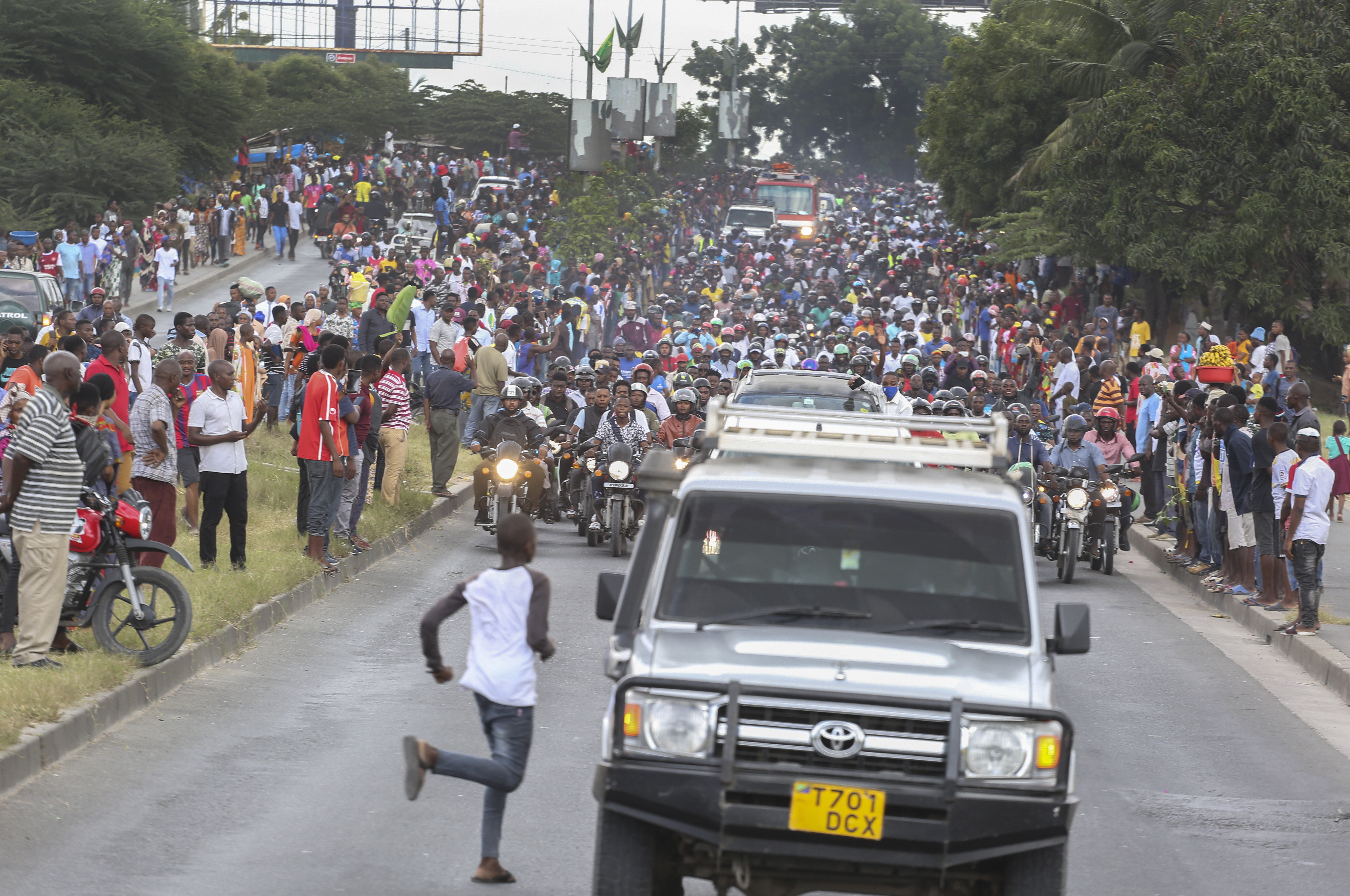 45 personas murieron en una estampida en el estadio de Dar es Salaam, capital económica de Tanzania. (EFE)