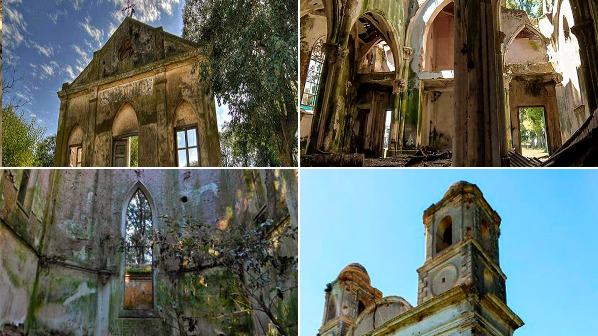 El patrimonio olvidado del país: iglesias y capillas que albergaron la fe y  hoy están en ruinas - Infobae