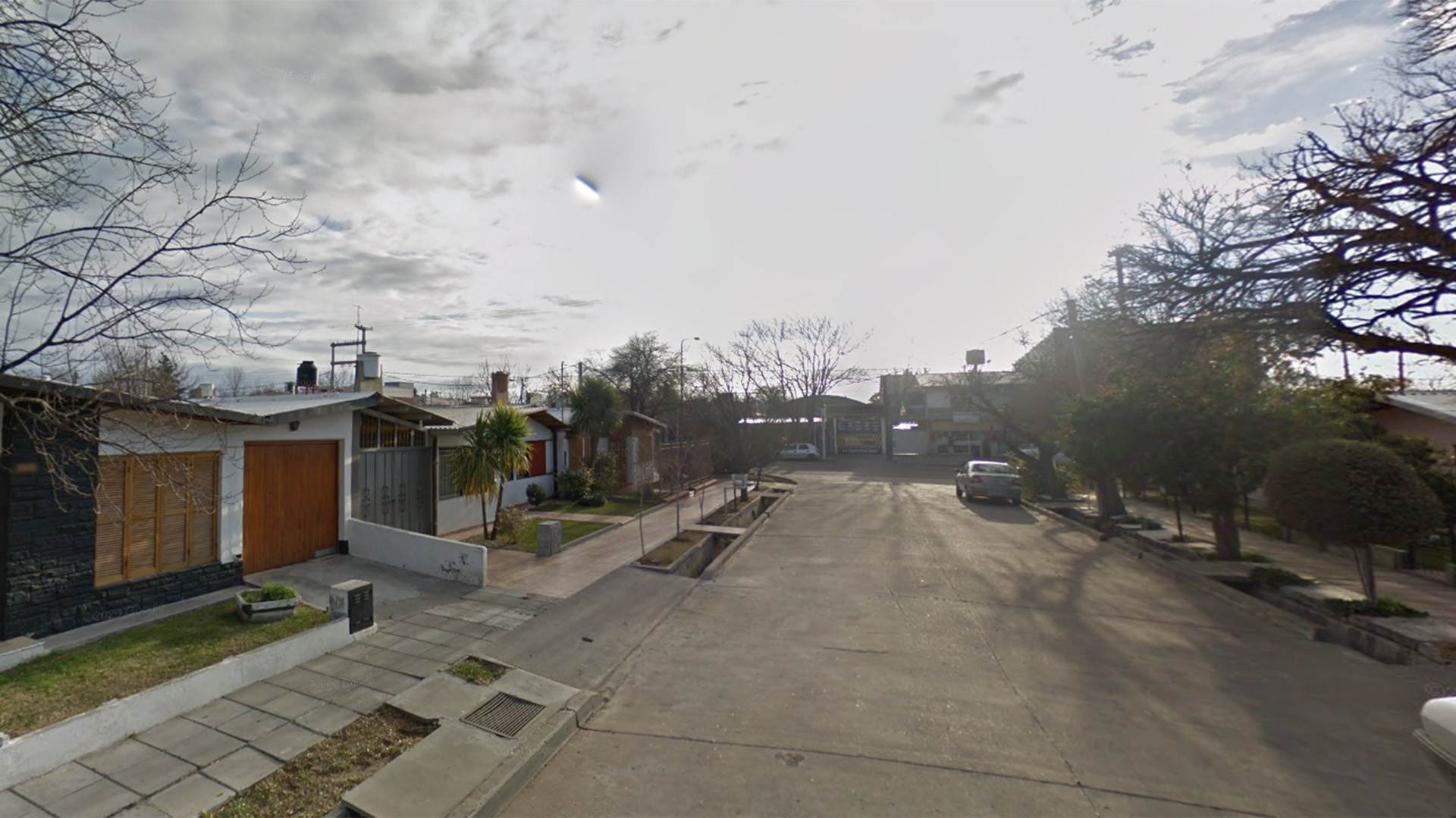 El Barrio Unimev es de casas bajas. La de Marcelo tiene 4 habitaciones y ocupa una superficie total de 240 metros cuadrados (foto- Google Maps)