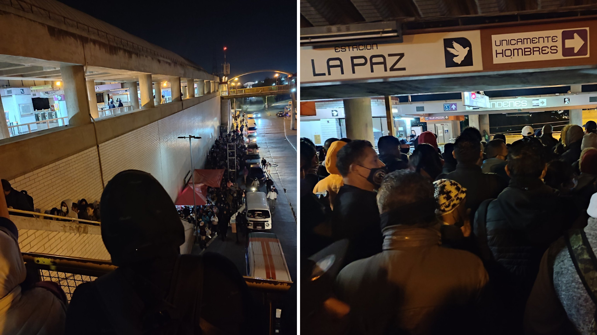 Línea A del Metro de la CDMX a reventar: se reportaron retrasos de hasta 40 minutos y largas filas