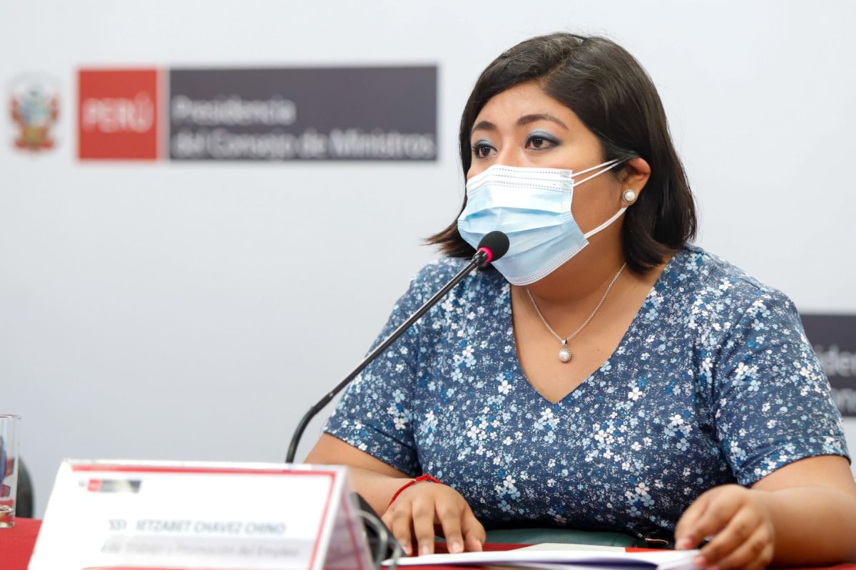 Betssy Chávez | Foto: Agencia Andina