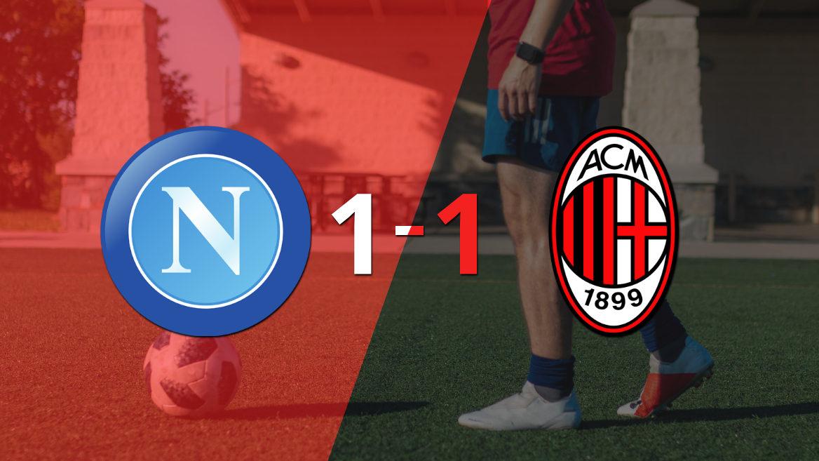 Milan clasificó a Semifinales tras empatar con Napoli