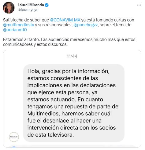 Varios activistas y famosos han pedido que ya no se abran espacios para Adrián Marcelo; no obstante, es uno de los comediantes más famosos del norte de México (Twitter/@laurelyeye)