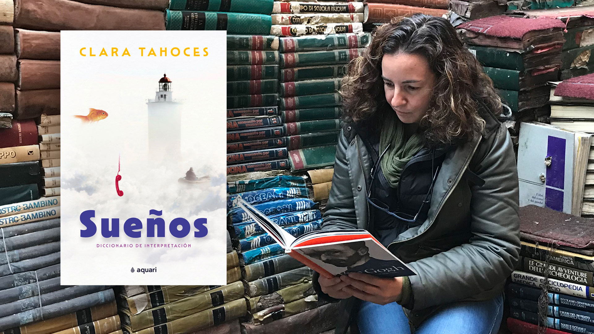Clara Tahoces,  escritora y grafopsicóloga española, autora de Sueños- Diccionario de interpretación, Aquari (2022)
