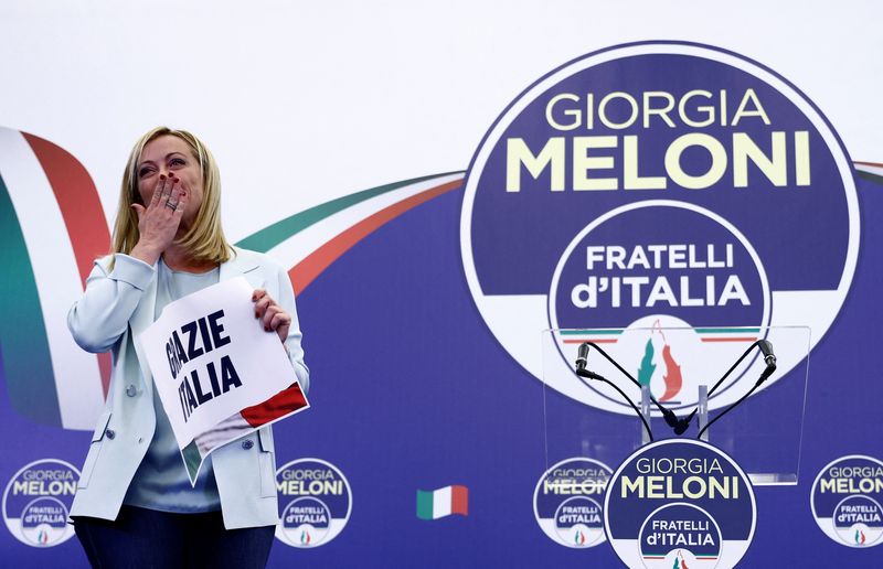 Giorgia Meloni (REUTERS/Guglielmo Mangiapane)