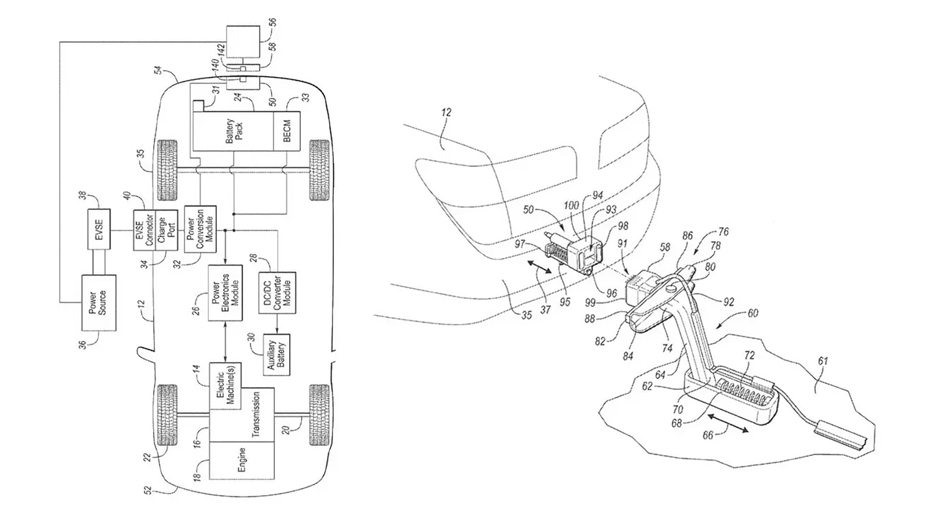 El sistema patentado por la empresa estadounidense es conductivo y no inalámbrico, aunque no usa cable sino un toma en cada extremo, uno en el auto y otro en el punto de recarga de energía 