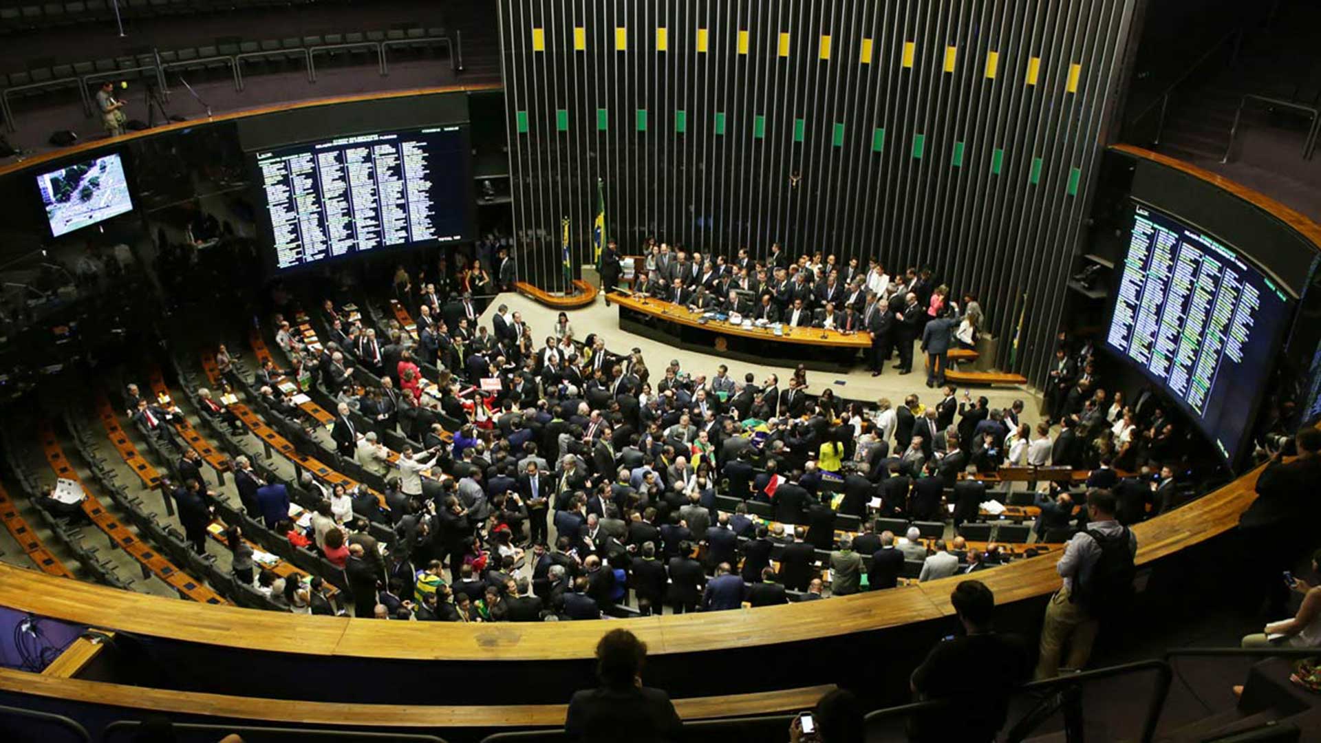 El Congreso brasileño (AP)
