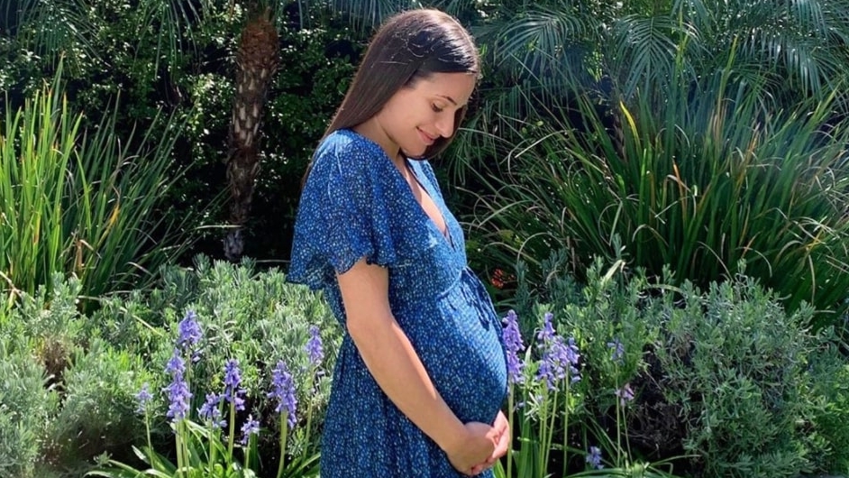Lea Michele anunció en abril que estaba esperando su primer hijo