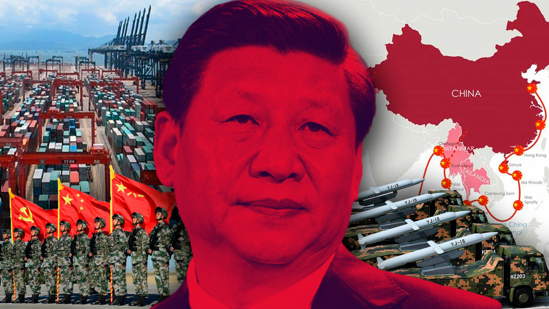 Puertos, comercio y expansión militar: la estrategia imperial del régimen chino