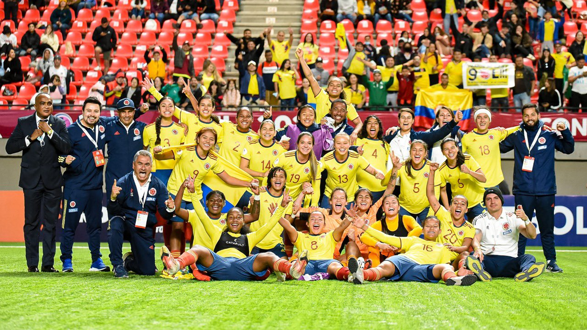 十二年后 哥伦比亚国家队重返女子岁以下世界杯 Infobae