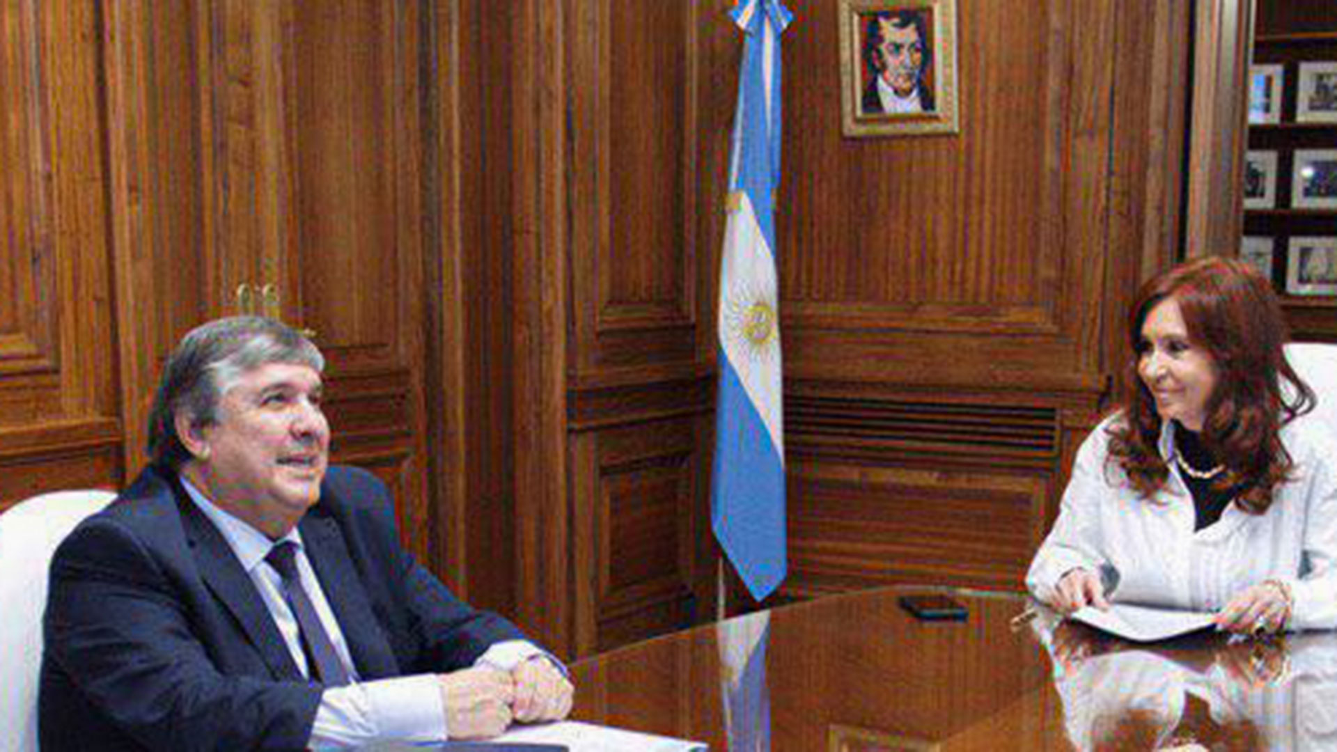 José Mayans y Cristina Kirchner (NA)