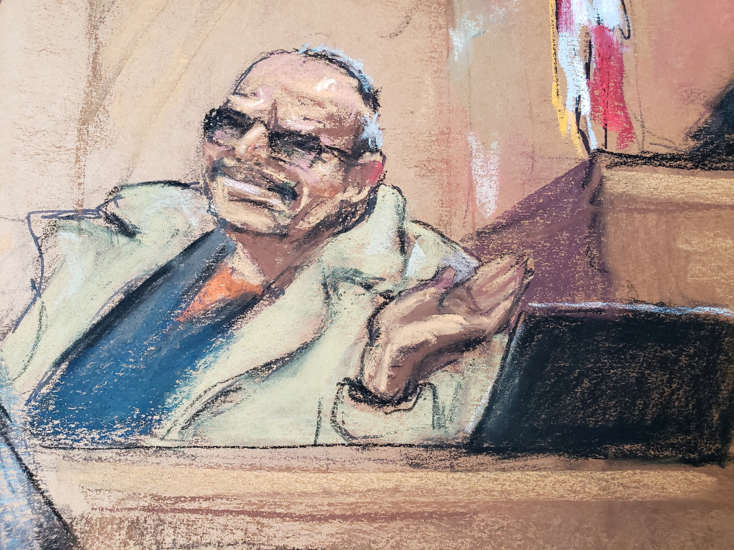 Jesús Reynaldo Zambada testificó contra Joaquín "El Chapo" Guzmán durante el llamado juicio del siglo (Foto: REUTERS/Jane Rosenberg)  