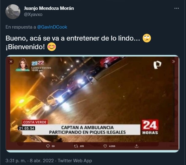Las ambulancias tienen doble rol. Cero dudas.