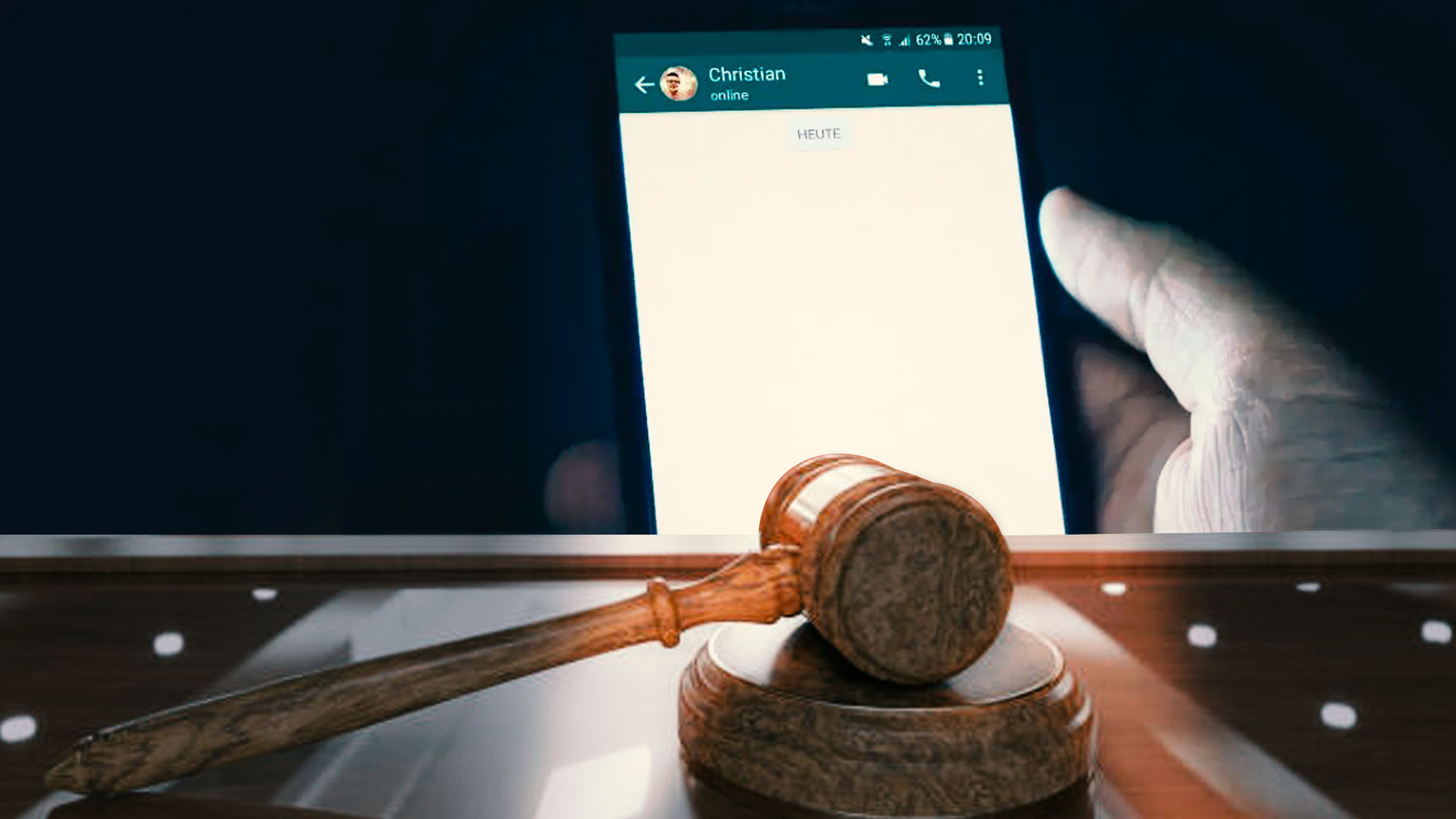 Mensajes de WhatsApp sirven como prueba en un juicio, según Comisión Nacional de Disciplina Judicial 