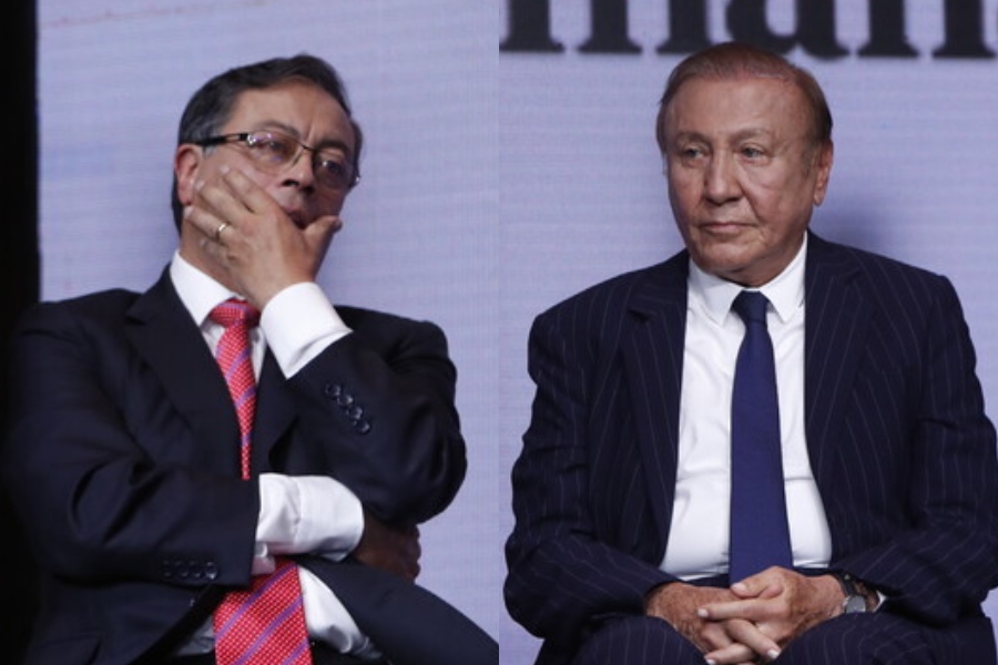 Gustavo Petro y Rodolfo Hernández, los candidatos de la segunda vuelta de la elección presidencial en Colombia