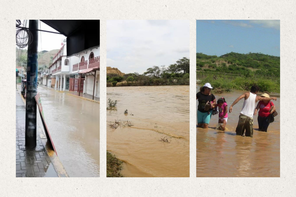 Intensas lluvias impactan a actividades económicas del norte peruano.