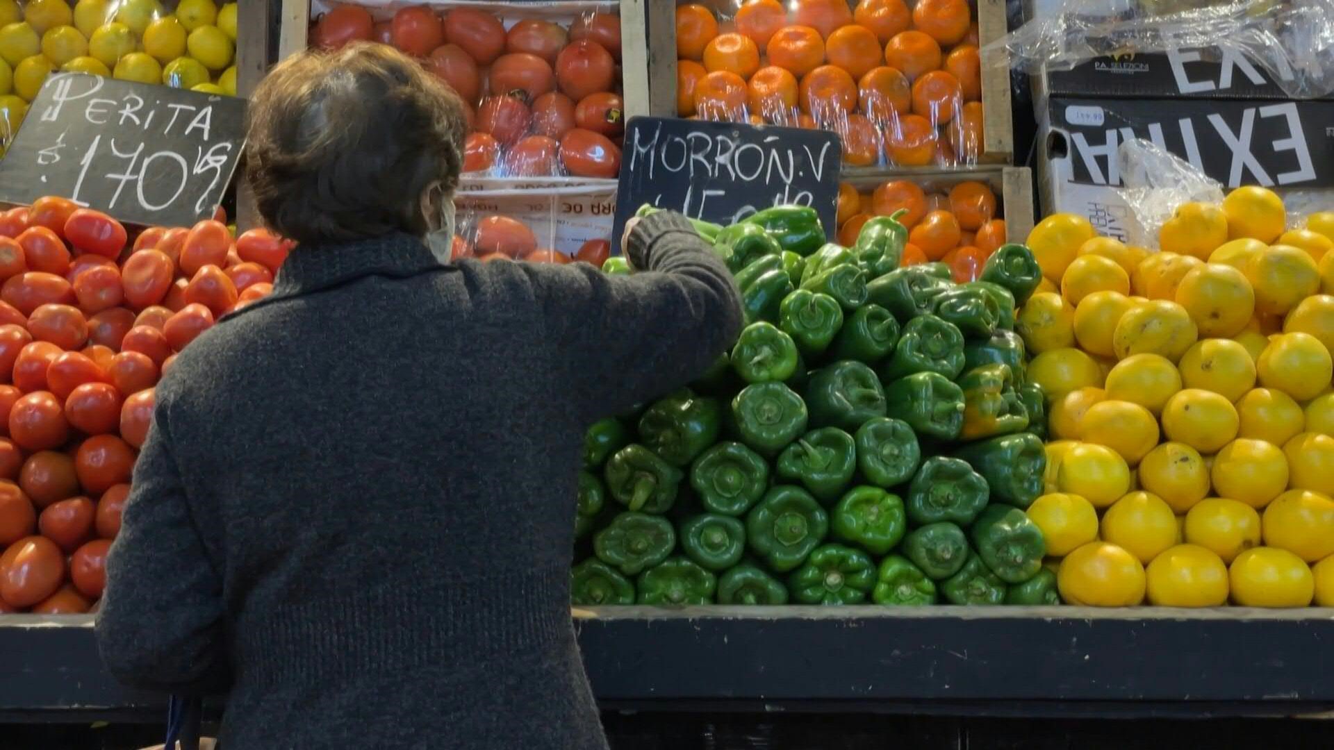 Las verduras subieron 4,6% en lo que va del mes y las frutas un 3 por ciento 