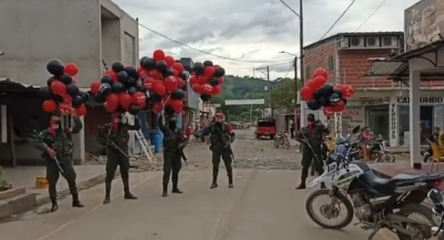 Así fue la incursión de grupos armados ilegales en el casco urbano de Tibú, Norte de Santander