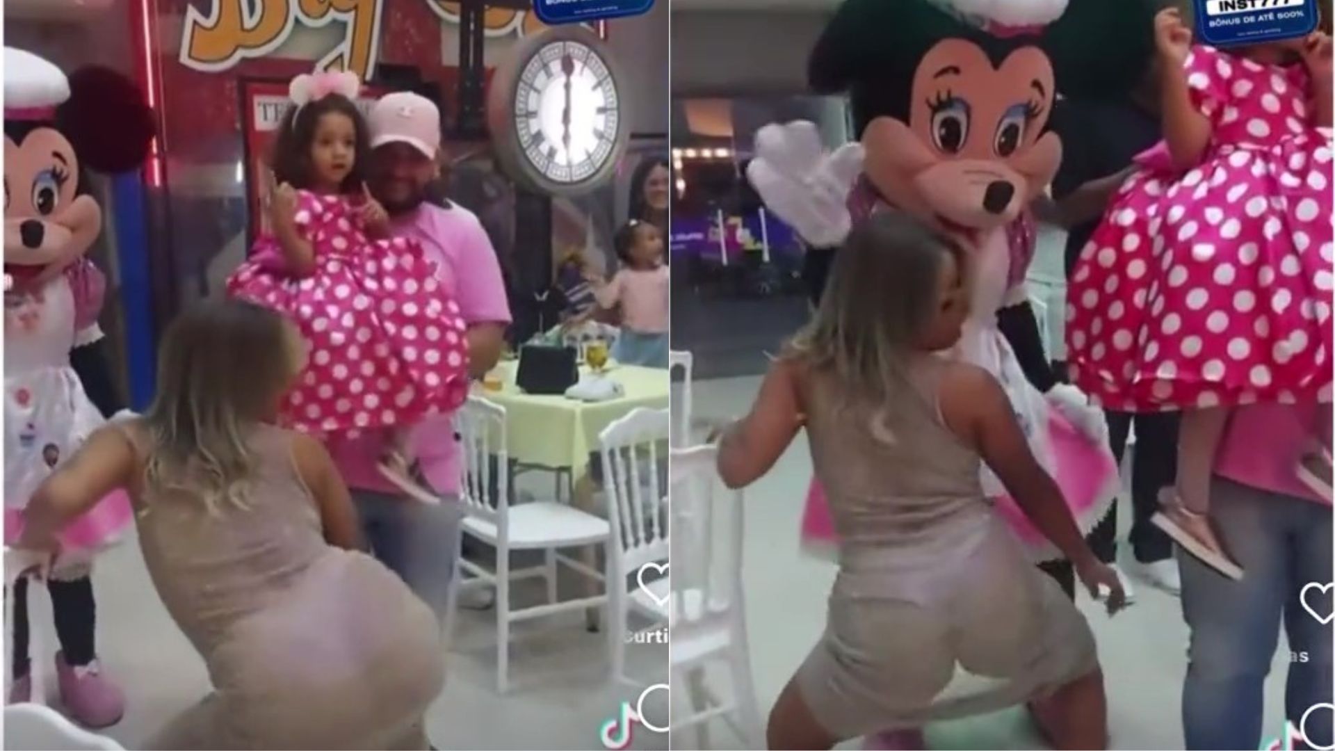 Baile hot en cumpleaños de niña de 3 años genera controversia - Infobae