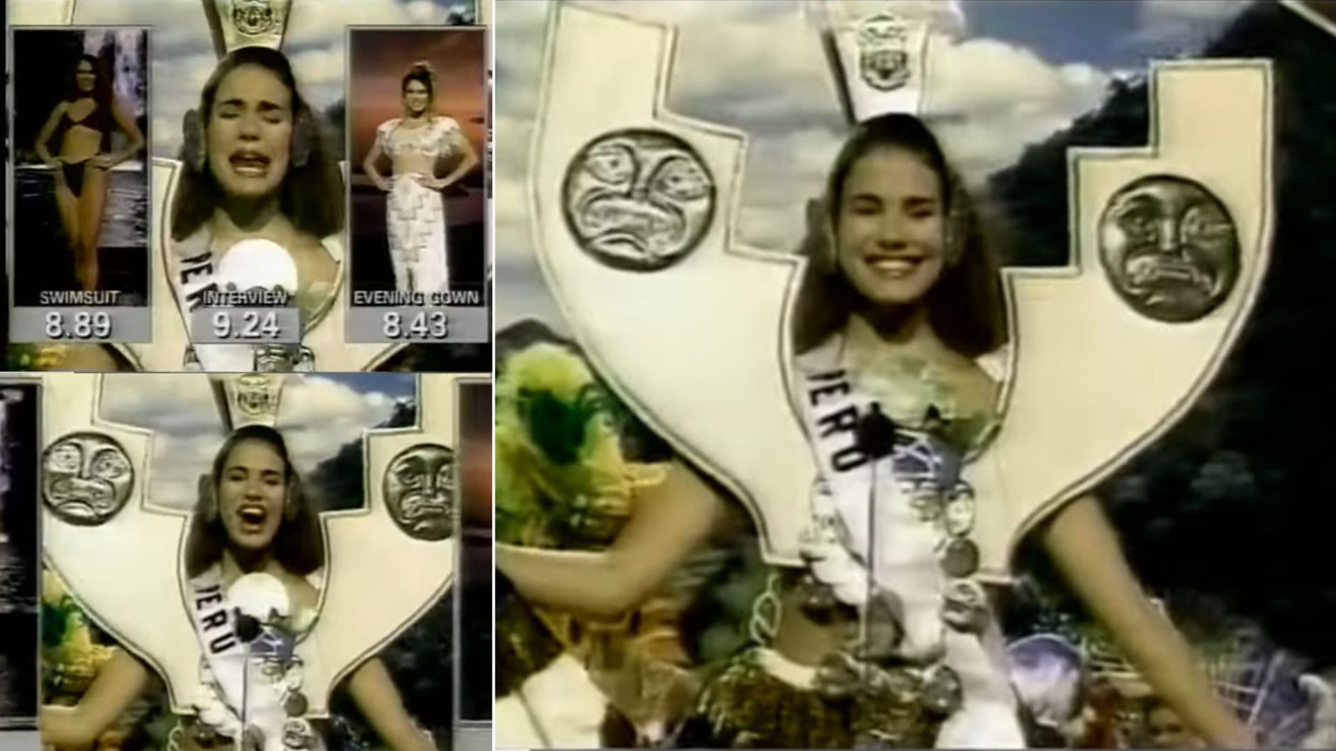 La dalina de Nubeluz que conquistó en el Miss Universo 1994