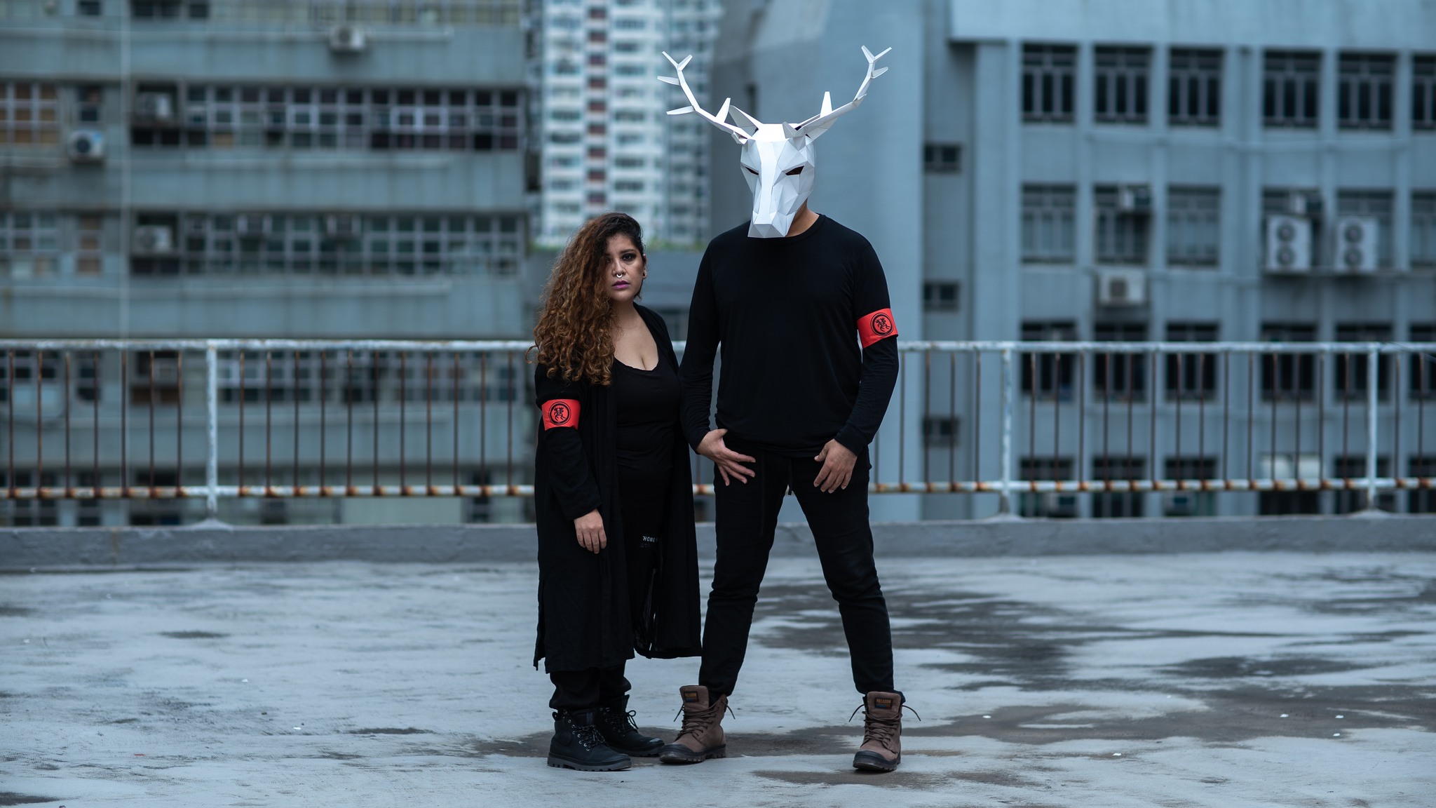 Deer Mx, el dúo de músicos mexicanos que residen en Hong Kong recorren el mundo llevando su sonido único a distintos países. 
(Facebook Deer Mx)