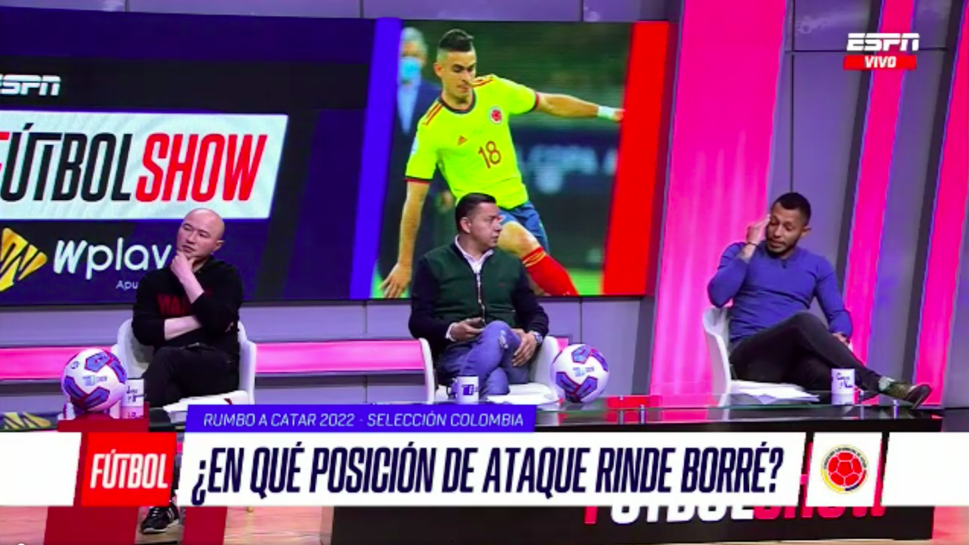 “Santos Borré era el goleador de River y le quitaron su mejor virtud en la selección”: Carlos Valdés