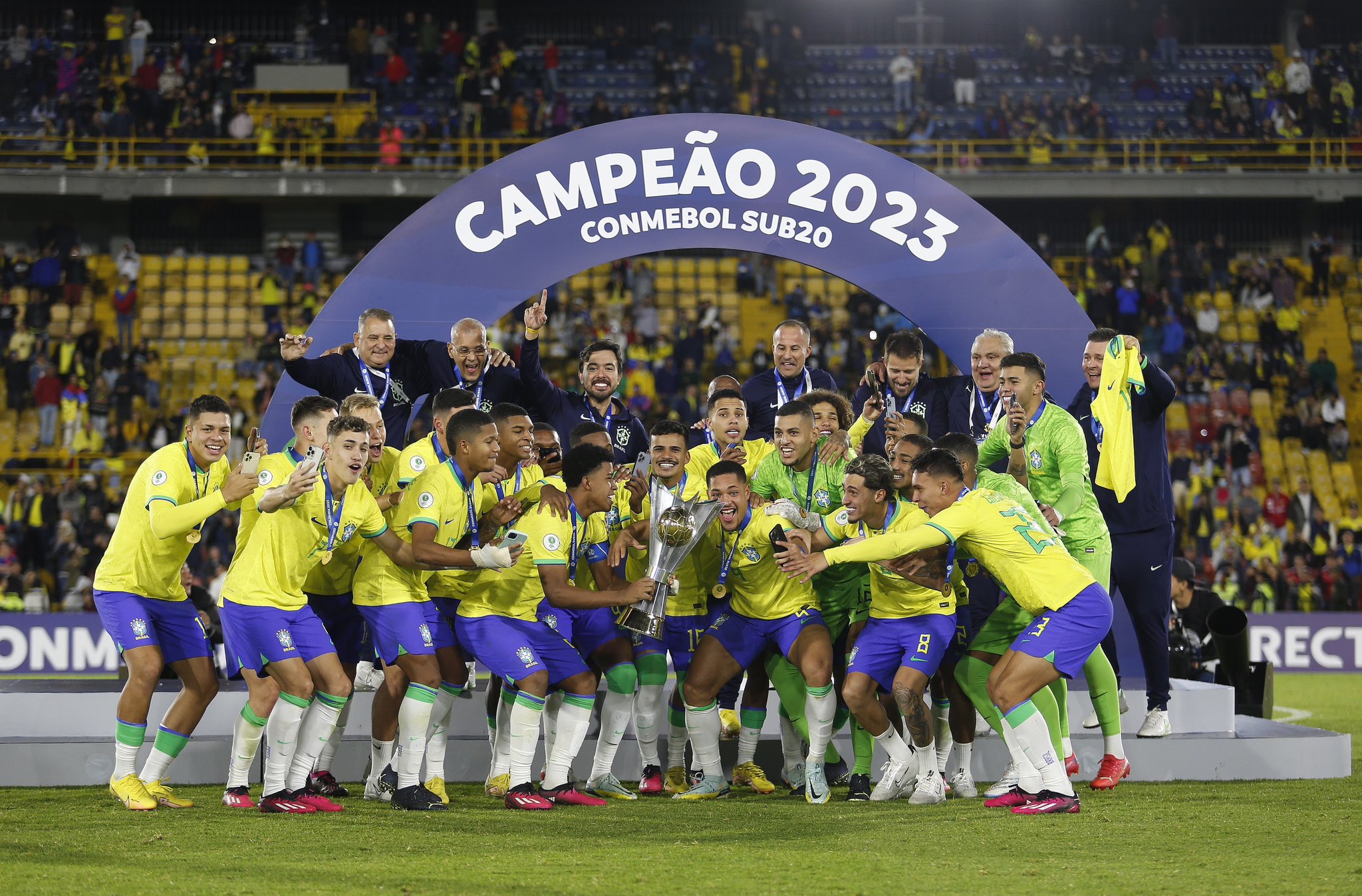 Brasil anunció a sus 21 convocados para el Mundial Sub 20 que se jugará en Argentina: las dos estrellas que se quedaron afuera