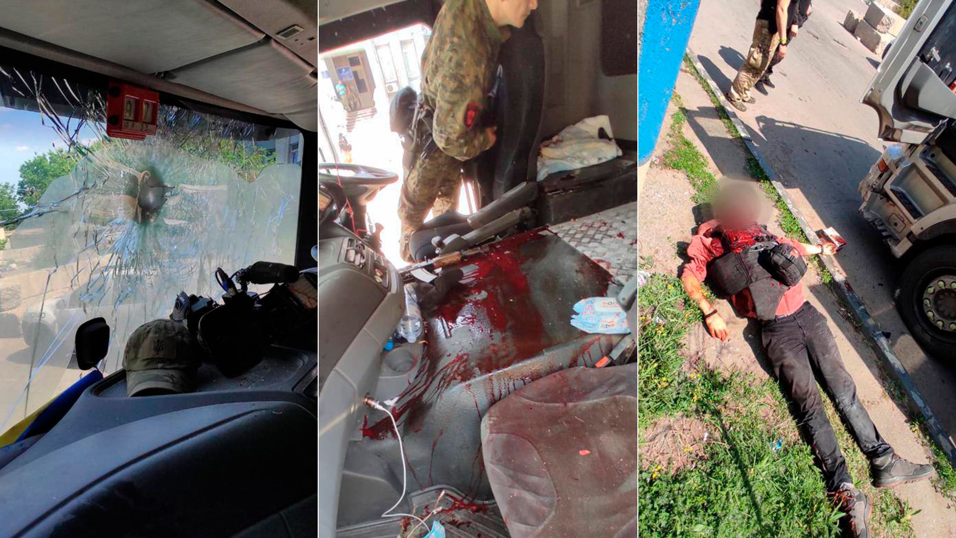 Imágenes del bombardeo ruso que mató a un periodista francés