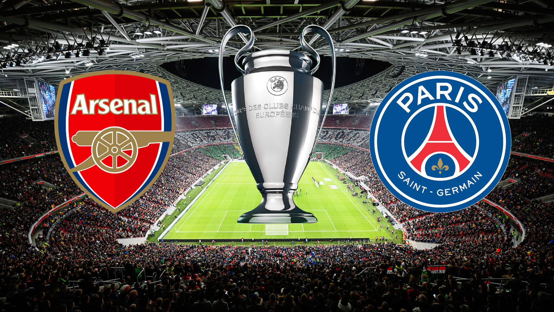 Cu&aacute;ndo y d&oacute;nde se disputar&aacute; la final de la Champions League entre Arsenal y Par&iacute;s Saint-Germain