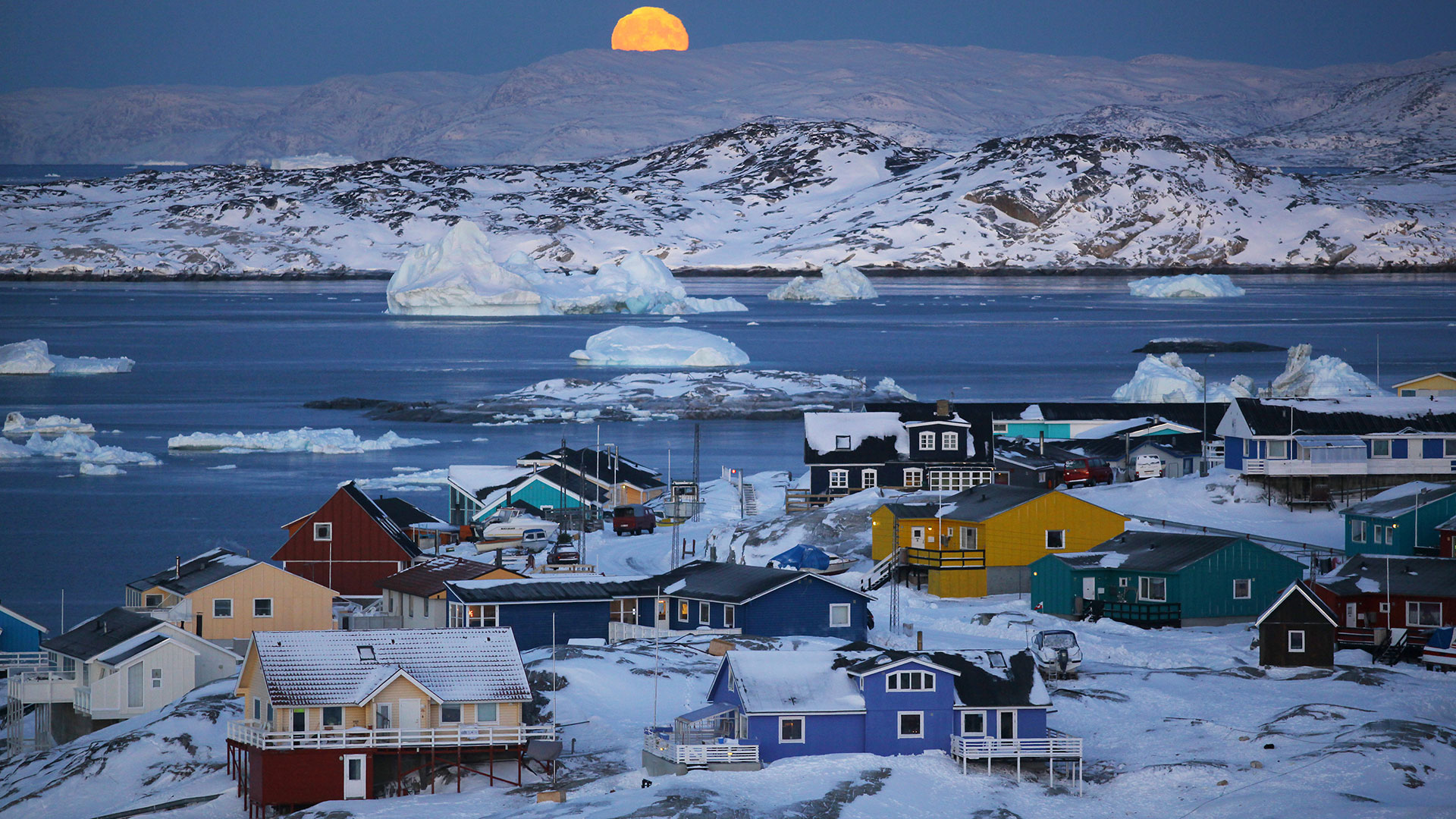Groenlandia es una de las regiones que sufriría el derretimiento de los glaciares del Ártico (Getty)