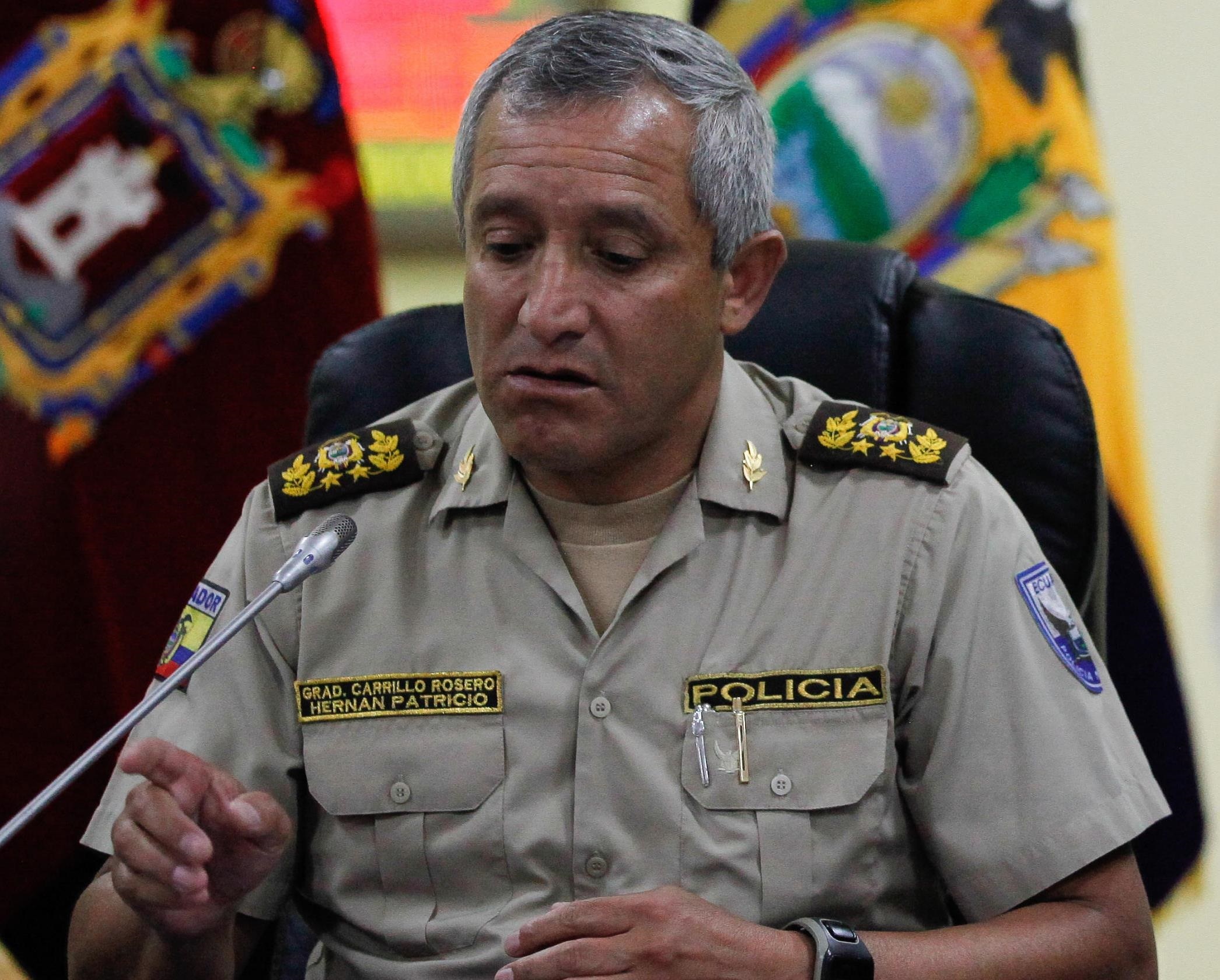 El ex jefe policial Patricio Carrillo es ahora titular de la cartera del Interior (EFE)