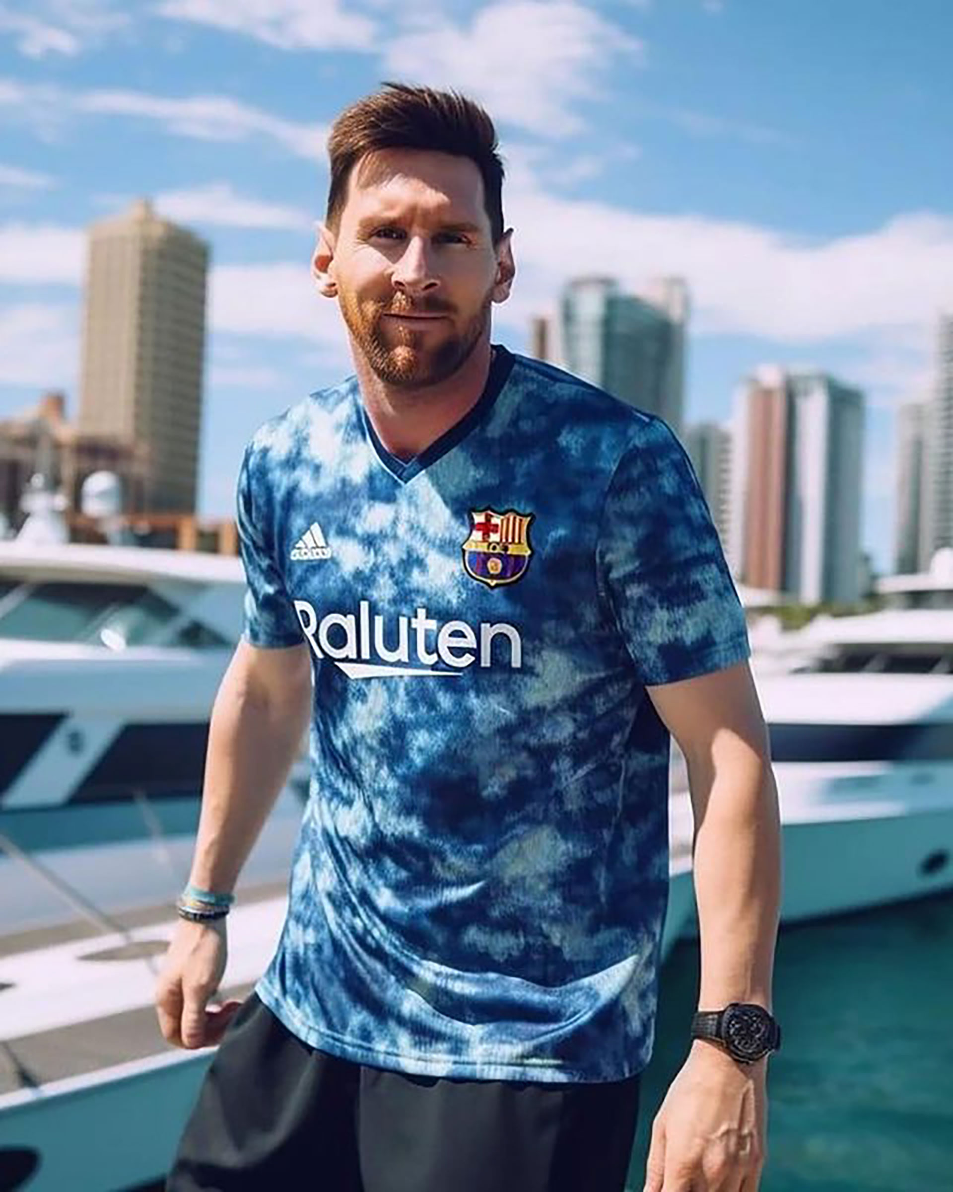 Las fotos de Messi en Miami generadas con inteligencia artificial (Instagram: @chatgptricks)