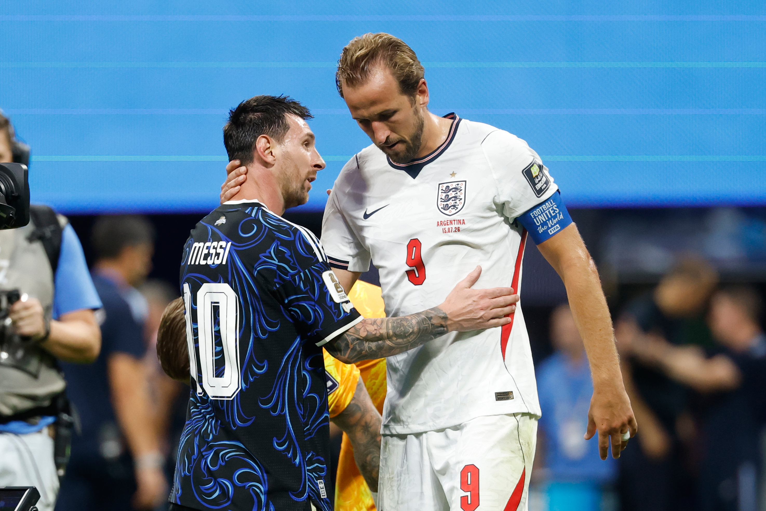 Harry Kane habl&oacute; sobre la derrota ante Argentina en el Mundial y revel&oacute; qu&eacute; le dijo a Lionel Messi