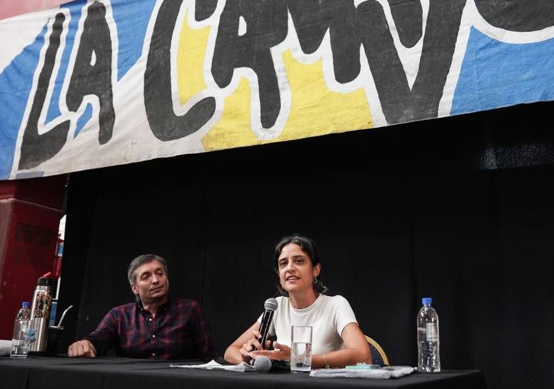 Renovación en La Cámpora: Máximo Kirchner presentó a Lucía Cámpora como nueva secretaria general