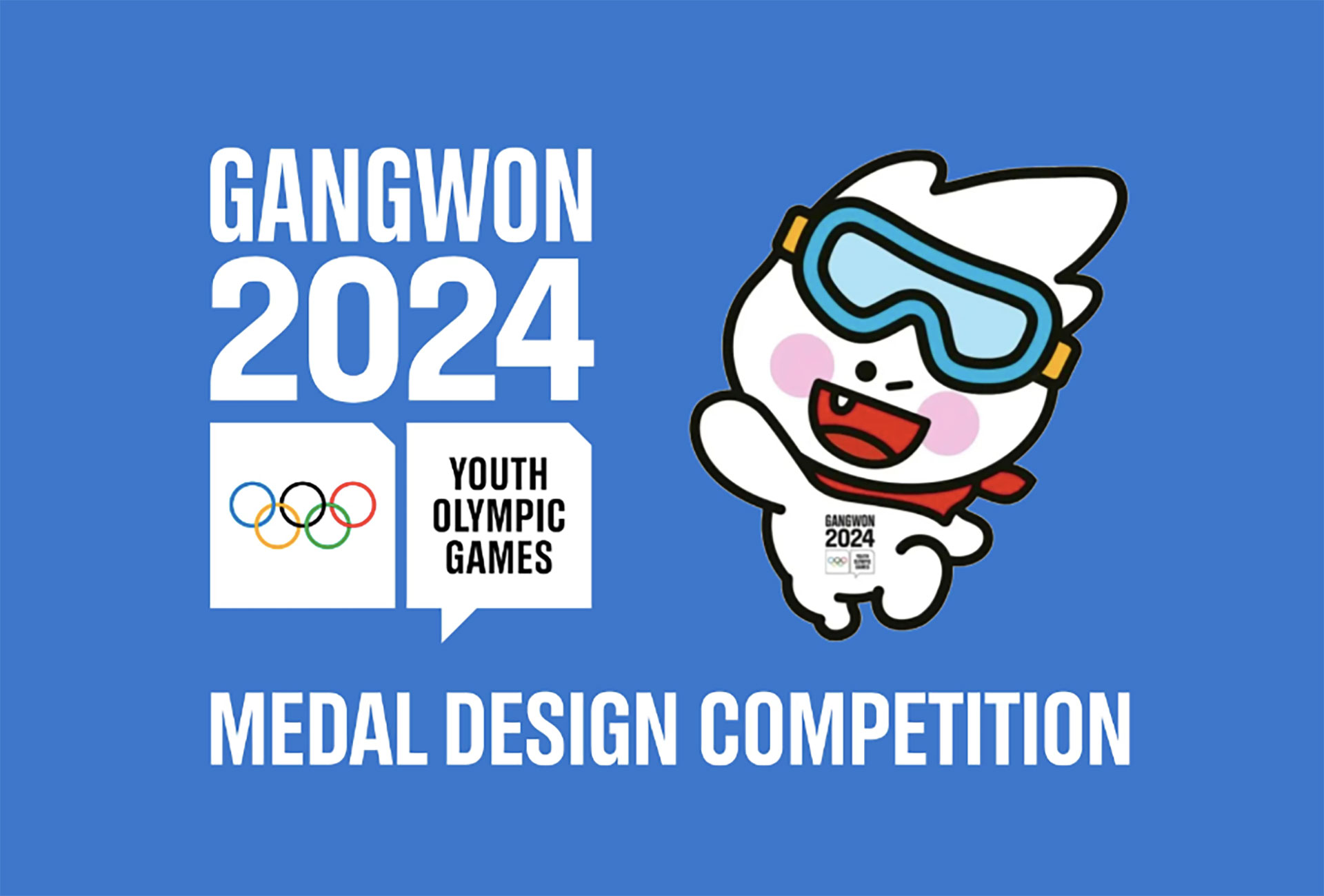 Diseño de medallas para Gangwon 2024.
