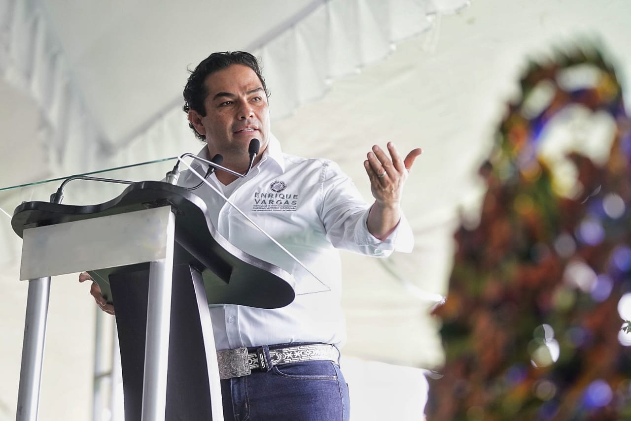 Enrique Vargas del Villar es la apuesta del partido blanquiazul para las elecciones del 2023 en el Edomex (foto: especial)