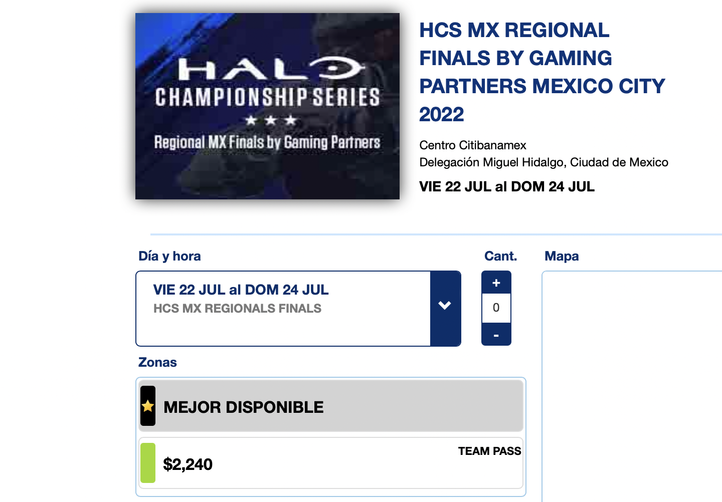Comprar entradas para Halo Championship Series. (foto: