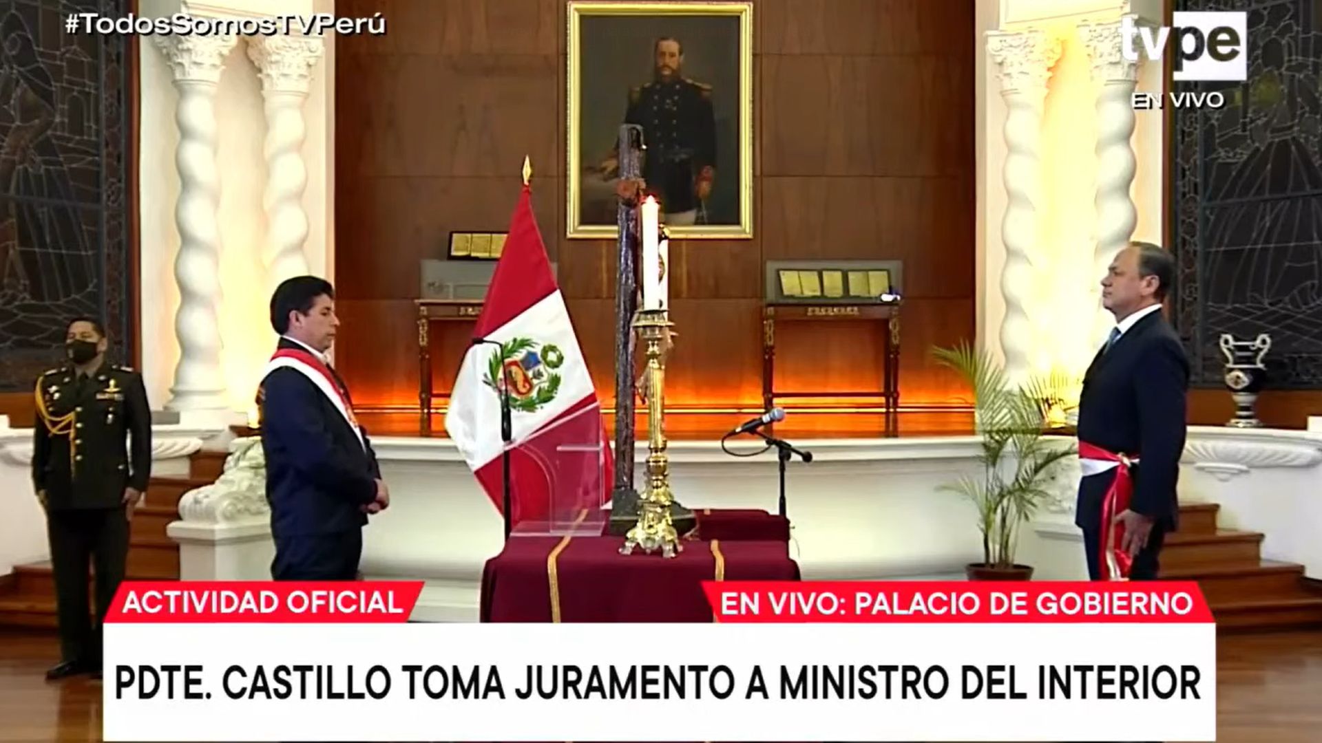 Mariano González es el nuevo ministro del Interior en reemplazo de Dimitri Senmache