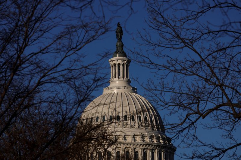 FOTO DE ARCHIVO: Una vista del Capitolio de los Estados Unidos en Washington, Estados Unidos, el 10 de febrero de 2022. REUTERS/Brendan McDermid