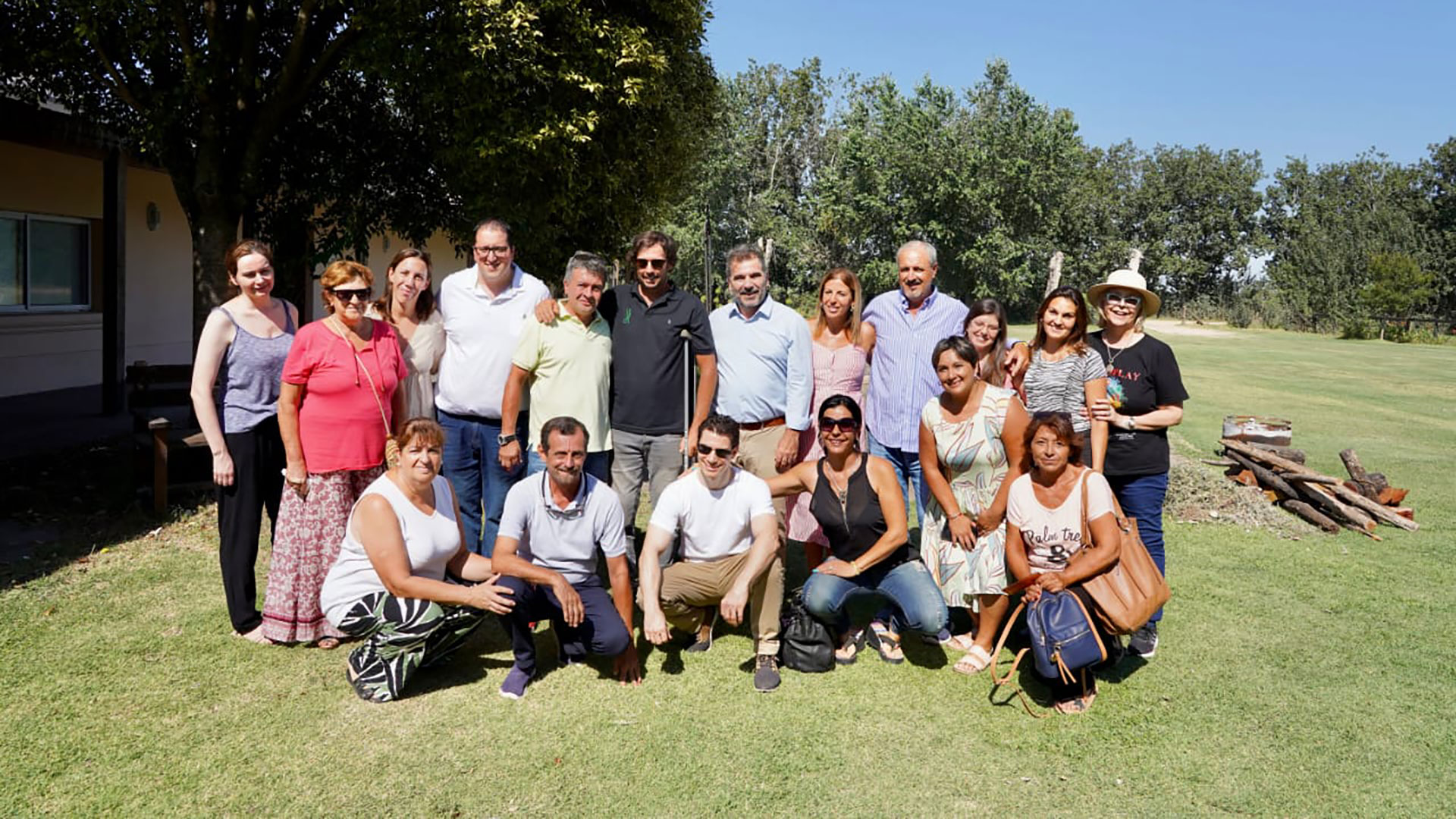 Cristian Ritondo encabezó una recorrida en la provincia de Buenos Aires