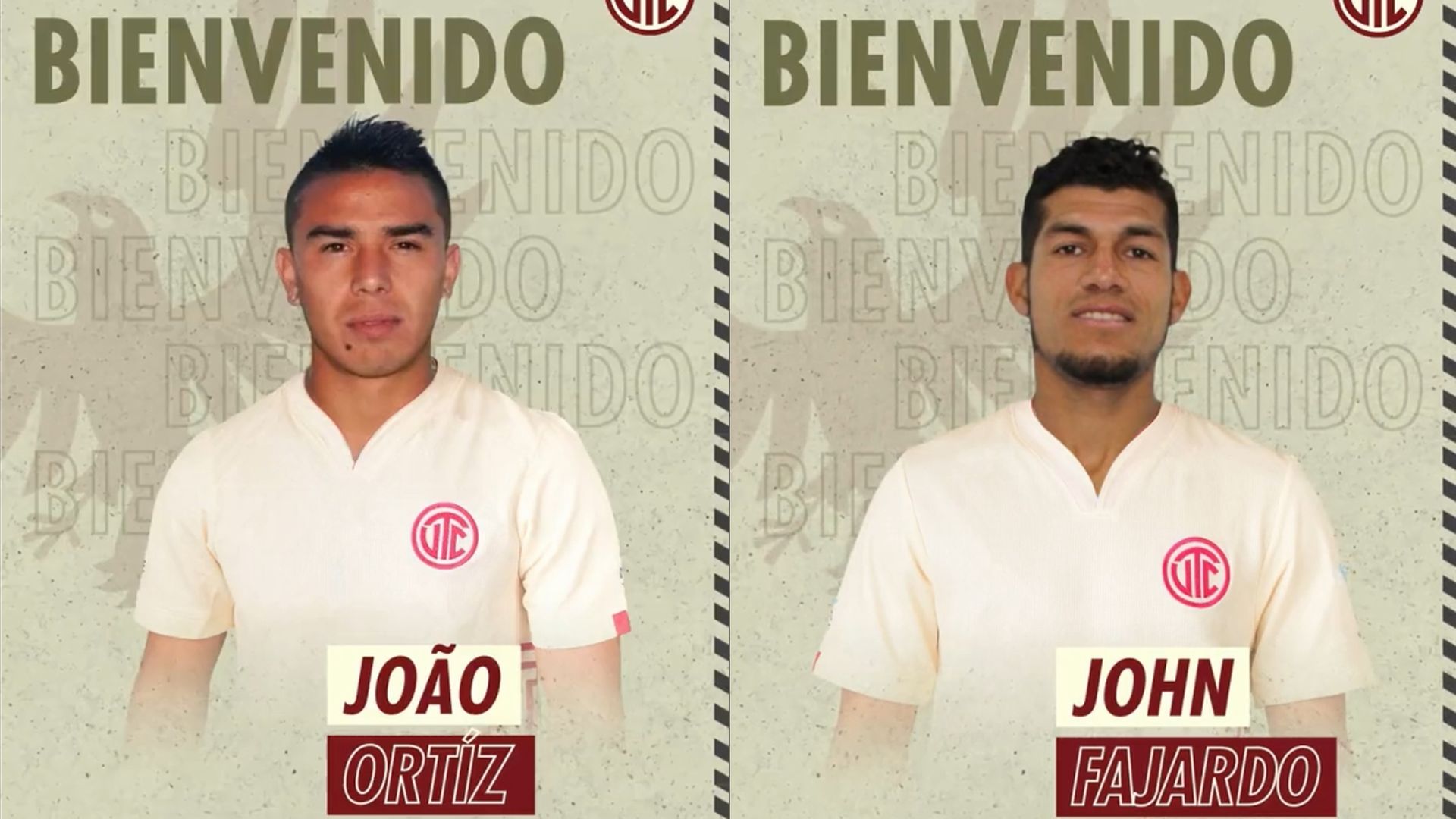 Fichajes de la Liga 1: Joao Ortiz y John Fajardo son nuevos jugadores de UTC para el 2023