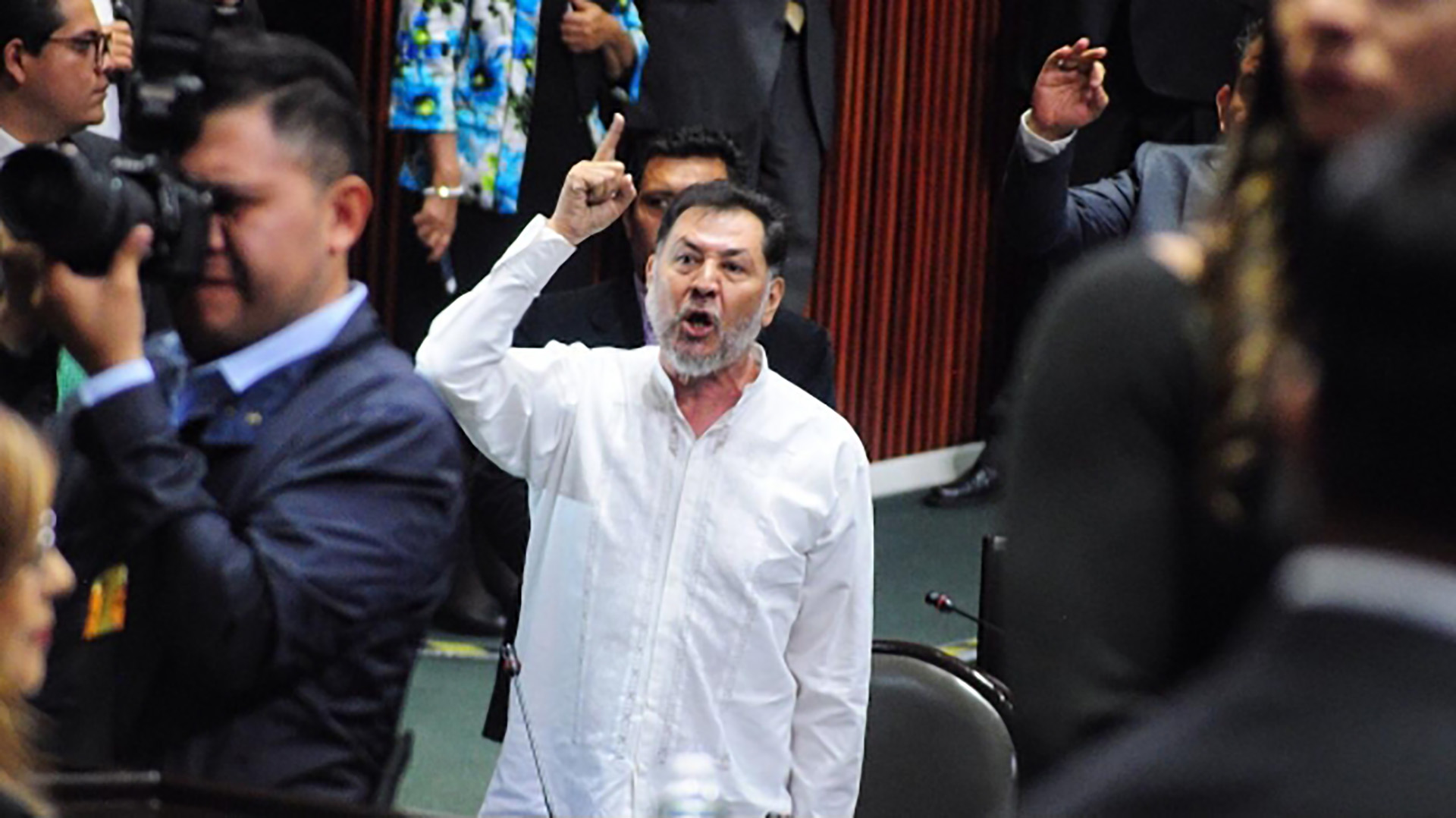 Fernando Gutiérrez Noroña has starred in several controversial episodes as a federal legislator.  (Photo: Cuartoscuro)