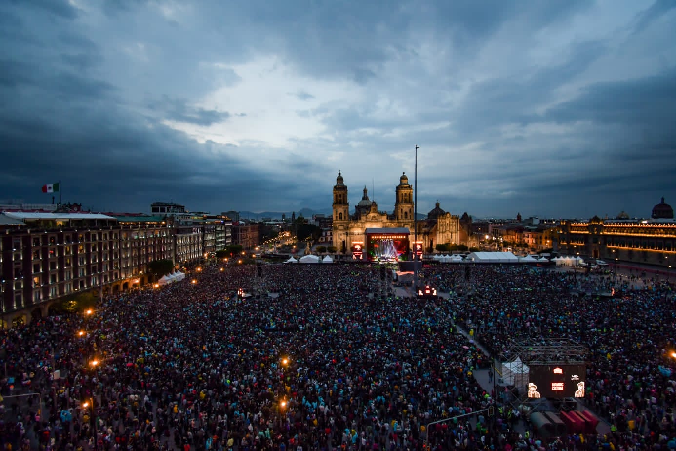 Cuáles son los cuatro conciertos gratis que faltan de presentarse este 2022 en el Zócalo