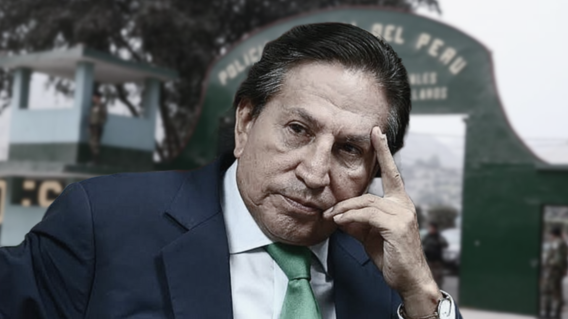 Alejandro Toledo served a week in the Barbadillo prison.  (Composition: Infobae)