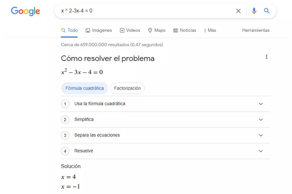 Google ayuda a resolver operaciones matemáticas sin calculadora. (Captura)