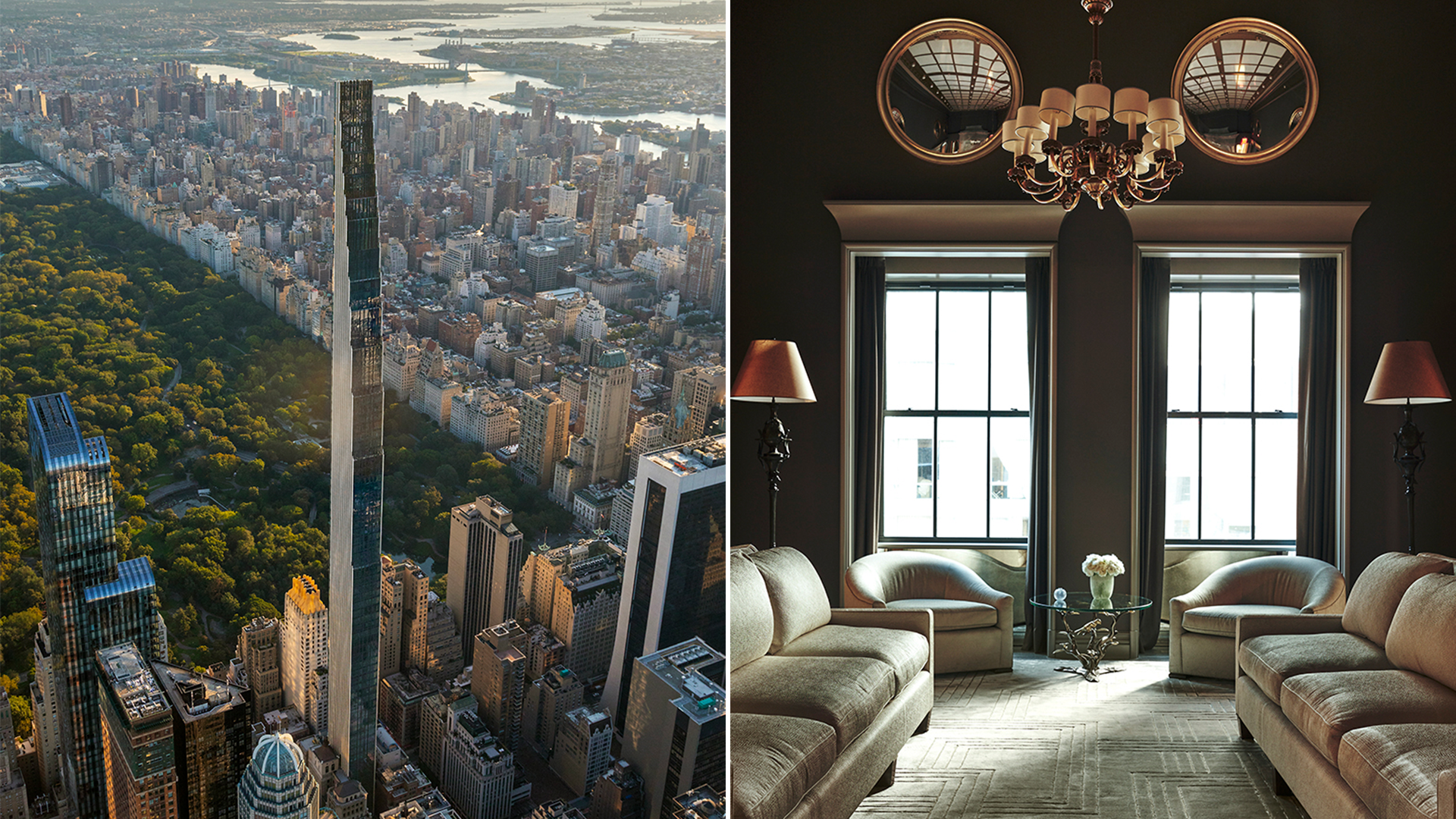 El rascacielos de 91 pisos, también es conocido como 111 West 57th Street
Gentileza William Sofield / SHoP Architects
