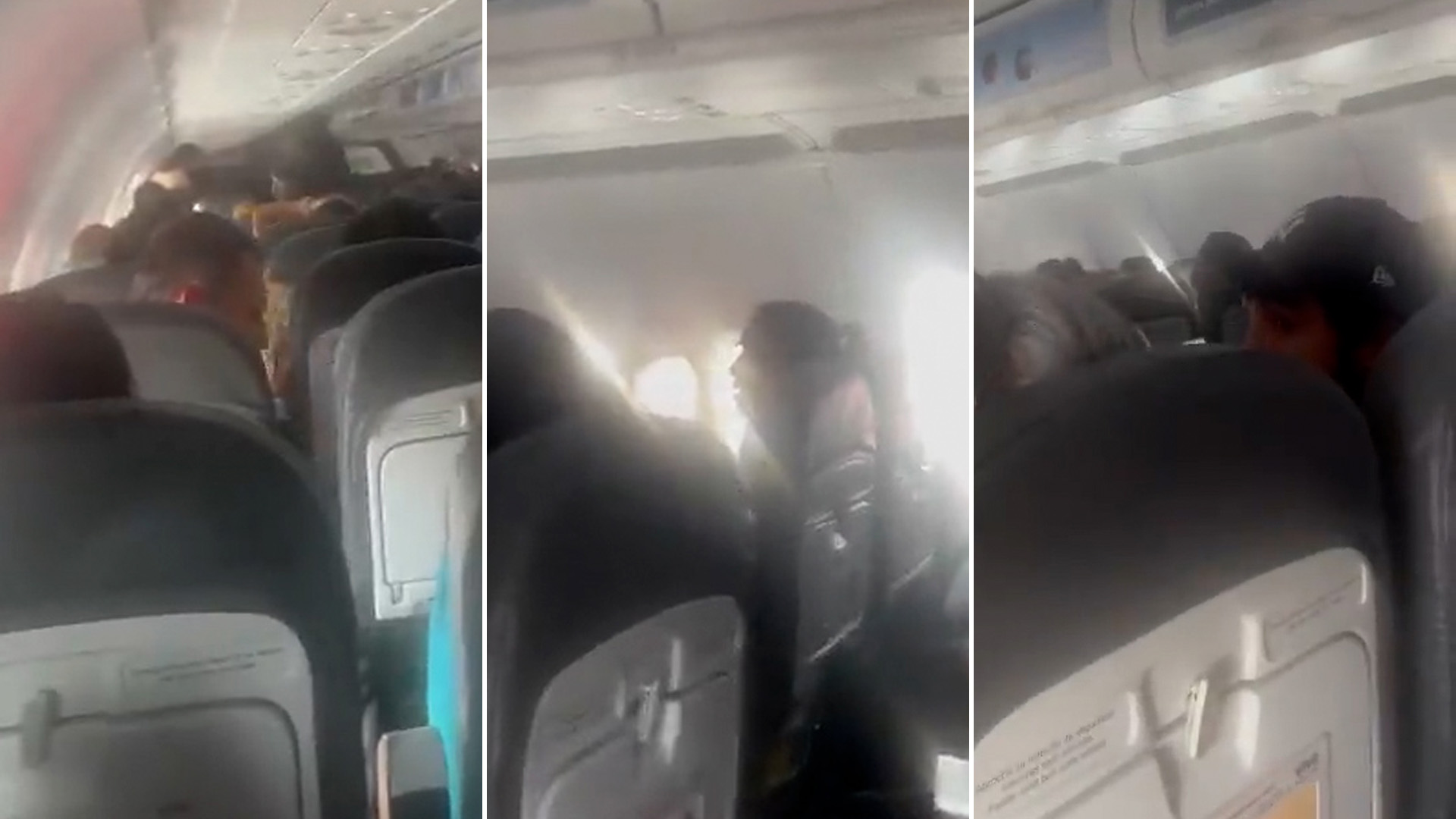 Una pasajera con asma relató el pánico que vivió en un avión de Viva Aerobus (Twitter @leandra_megnani)
